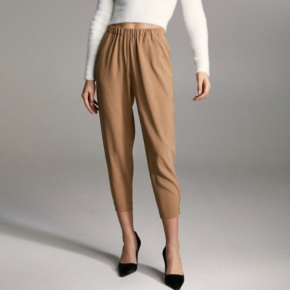BABATON XS Dexter Trouser Pant Size XS Tan Camel Aritzia